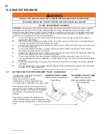 Предварительный просмотр 24 страницы Napoleon GVF42N Installation And Operating Instructions Manual