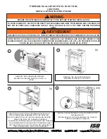 Предварительный просмотр 1 страницы Napoleon GX725WI Installation Instructions