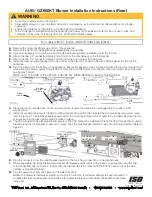 Предварительный просмотр 2 страницы Napoleon GZ600KT Installation Instructions