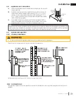 Предварительный просмотр 23 страницы Napoleon Haliburton GDS28-1NSB Installation And Operation Manual