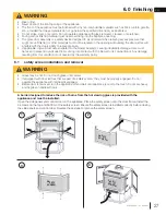 Предварительный просмотр 27 страницы Napoleon Haliburton GDS28-1NSB Installation And Operation Manual