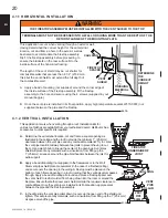 Preview for 20 page of Napoleon HD4N Installation And Operating Instructions Manual