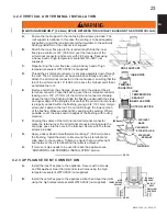 Preview for 23 page of Napoleon HD4N Installation And Operating Instructions Manual