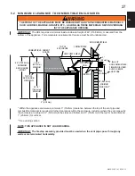 Preview for 27 page of Napoleon HD4N Installation And Operating Instructions Manual