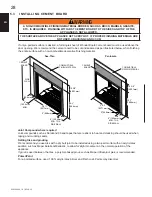 Preview for 28 page of Napoleon HD4N Installation And Operating Instructions Manual