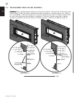 Preview for 30 page of Napoleon HD4N Installation And Operating Instructions Manual