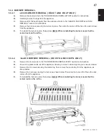 Preview for 47 page of Napoleon HD4N Installation And Operating Instructions Manual