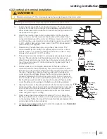 Preview for 23 page of Napoleon HDX40NT-2 Installation And Operation Manual