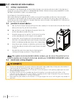 Preview for 24 page of Napoleon HDX40NT-2 Installation And Operation Manual