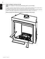 Preview for 4 page of Napoleon HDX52 Installation And Operating Instructions Manual