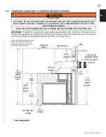 Предварительный просмотр 27 страницы Napoleon HDX52NT-2 Installation And Operating Instructions Manual