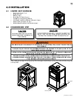 Preview for 11 page of Napoleon HMF100 Installation And Operating Instructions Manual