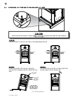 Preview for 12 page of Napoleon HMF100 Installation And Operating Instructions Manual