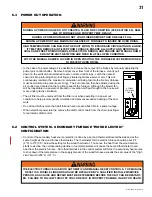 Preview for 31 page of Napoleon HMF100 Installation And Operating Instructions Manual