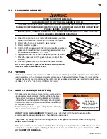 Preview for 39 page of Napoleon HMF100 Installation And Operating Instructions Manual