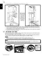 Preview for 14 page of Napoleon HMF150 Installation And Operating Instruction