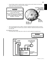 Предварительный просмотр 21 страницы Napoleon HMF150 Installation And Operating Instruction