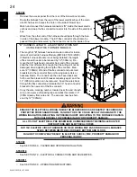 Предварительный просмотр 24 страницы Napoleon HMF150 Installation And Operating Instruction