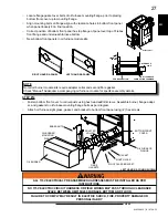 Предварительный просмотр 27 страницы Napoleon HMF150 Installation And Operating Instruction