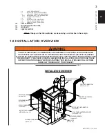 Preview for 3 page of Napoleon HYBRID 150 Installation And Operating Instructions Manual