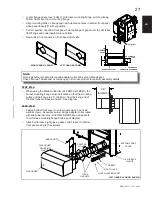 Preview for 27 page of Napoleon HYBRID 150 Installation And Operating Instructions Manual