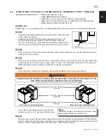 Preview for 33 page of Napoleon HYBRID 150 Installation And Operating Instructions Manual