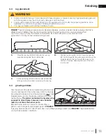 Preview for 13 page of Napoleon Inspiration ZC Series Installation And Operation Manual