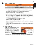 Preview for 25 page of Napoleon IR3GN Installation And Operating Instructions Manual