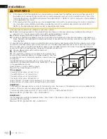 Preview for 10 page of Napoleon Knightsbridge VF Series Installation And Operation Manual