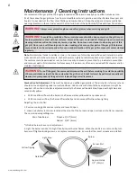 Preview for 9 page of Napoleon LA300RB Instructions For Use Manual