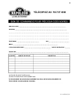 Предварительный просмотр 72 страницы Napoleon LA300RB Instructions For Use Manual