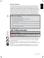 Preview for 5 page of Napoleon ld410 User Manual