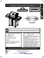 Предварительный просмотр 1 страницы Napoleon LD410SB Manual