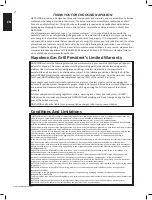 Preview for 2 page of Napoleon LD410SB Manual