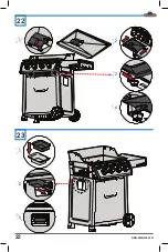 Preview for 22 page of Napoleon LEGEND LD365 Assembly Manual