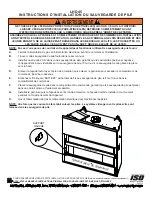 Предварительный просмотр 2 страницы Napoleon LHD45 Installation Instructions