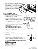 Предварительный просмотр 43 страницы Napoleon LHD45N Installation And Operating Instructions Manual