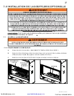 Предварительный просмотр 76 страницы Napoleon LHD45N Installation And Operating Instructions Manual