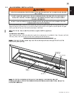 Preview for 35 page of Napoleon LHD62N Installation And Operating Instructions Manual