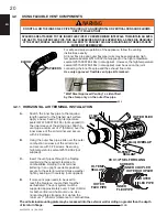 Preview for 20 page of Napoleon LV38N Installation And Operating Instructions Manual