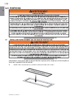 Preview for 110 page of Napoleon LV38N Installation And Operating Instructions Manual