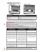 Предварительный просмотр 4 страницы Napoleon M605RBCSS Assembly, Use And Care Manual