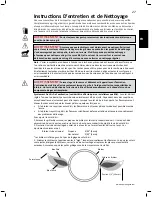 Предварительный просмотр 27 страницы Napoleon MIRAGE 485 User Manual