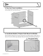 Preview for 17 page of Napoleon MIRAGE 605 Instruction Manual