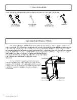 Preview for 4 page of Napoleon Modular cabinet Assembly Instructions Manual