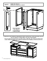 Preview for 13 page of Napoleon Modular cabinet Assembly Instructions Manual