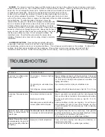 Предварительный просмотр 9 страницы Napoleon N415-0183 Owner'S Manual