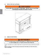 Предварительный просмотр 20 страницы Napoleon NEFCP24-0116BW/W Installation And Operating Instructions Manual