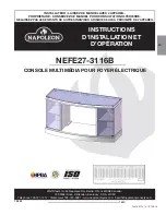 Preview for 11 page of Napoleon NEFE27-3116B Installation And Operating Instructions Manual