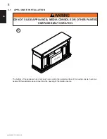 Preview for 8 page of Napoleon NEFE29-1415E Installation And Operating Instructions Manual